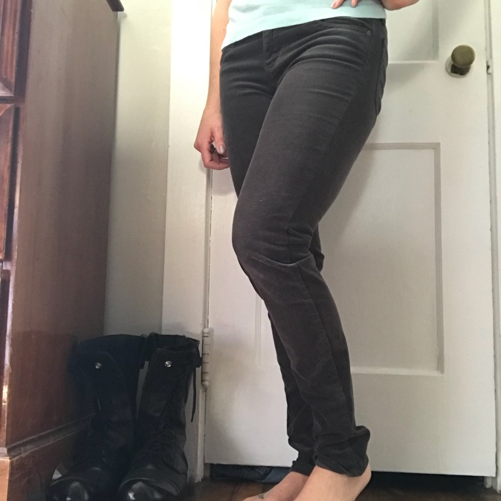 Stretch corduroy pants